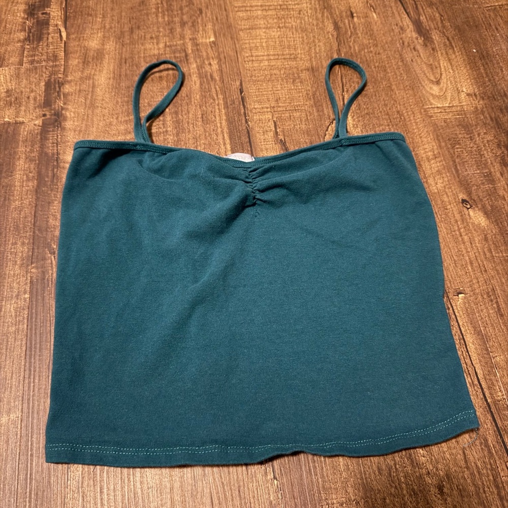 Tilly's Dark Teal Spaghetti-Strap Cami
